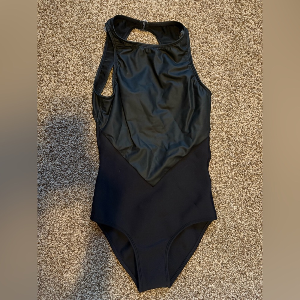 Roxy Backless One Piece Swimsuit (Black/Hot Pink) Size Small